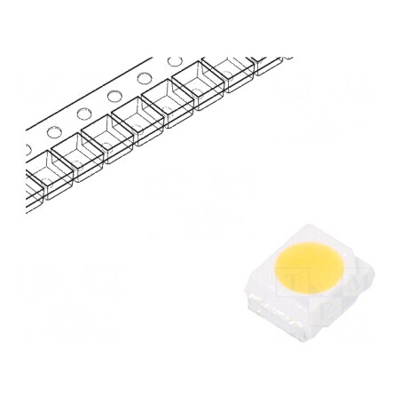 LED SMD 3528 Alb Cald 5-9lm 3250-3650K 20mA | Electronic-mag.ro | Componente Electronice