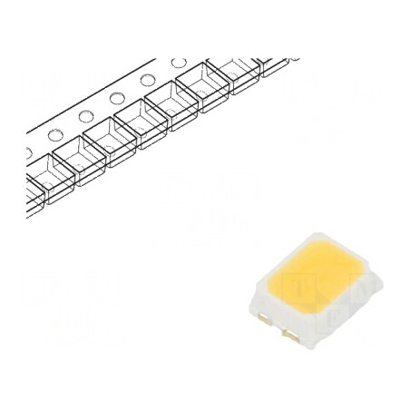 LED SMD 2216 PLCC2 Alb 6-10lm 3880-4220K 20mA | Electronic-mag.ro | Componente Electronice