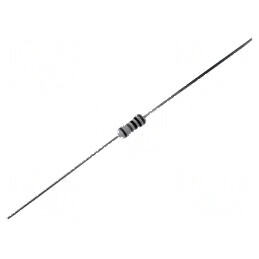 Rezistor metal film THT 3kΩ 0,6W ±1% Ø2,4x6,3mm 50ppm/°C | Electronic-mag.ro | Componente Electronice