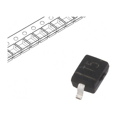 Diodă SMD 75V 0,5A SOD323 1V Ufmax 4A | Electronic-mag.ro | Componente Electronice