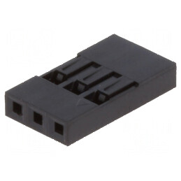 Conector şiruri pini mufă NSR/NDR mamă/tată 3 pini 2,54mm | Electronic-mag.ro | Componente Electronice