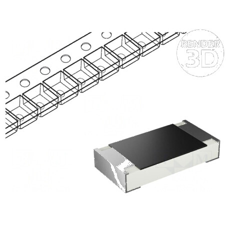 Rezistor SMD 1206 68kΩ 0,25W ±0,5% -55÷155°C | Electronic-mag.ro | Componente Electronice