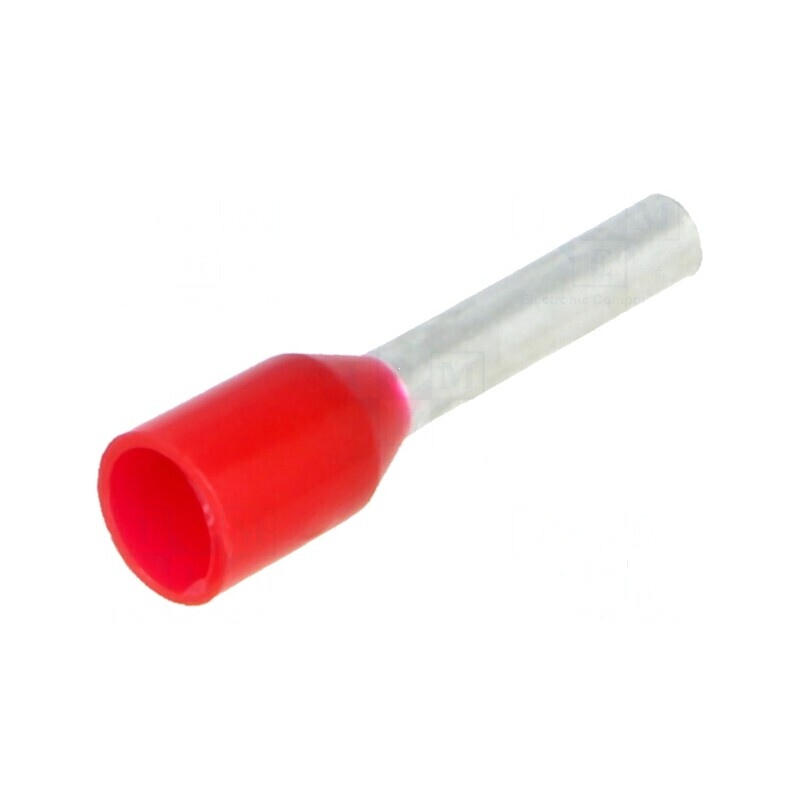 Vârf tub capăt izolat cupru 1mm² 8mm cositorit crimpat | Electronic-mag.ro | Componente Electronice Vârf tub capăt izolat cupru 1mm² 8mm cositorit crimpat | Electronic-mag.ro | Componente Electronice