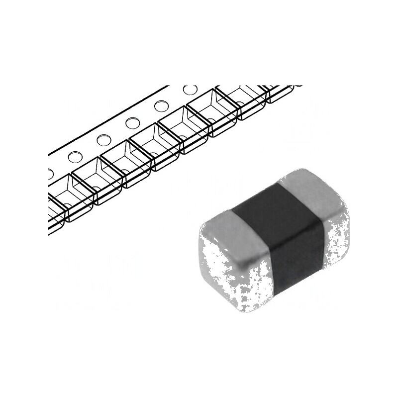 Talon Ferită 100MHz 120Ω SMD 1,3A 0402 R: 0,09Ω | Electronic-mag.ro | Componente Electronice