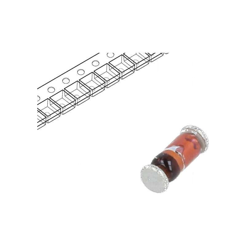 Diodă SMD 100V 200mA 4ns SOD80C 0,72V 500mW | Electronic-mag.ro | Componente Electronice