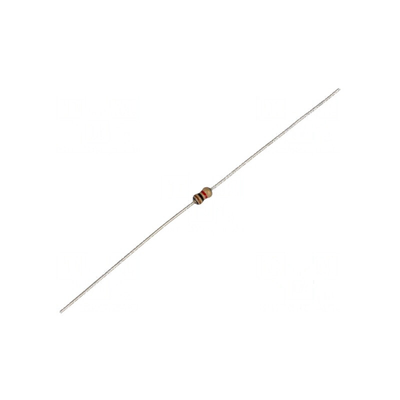 Rezistor carbon THT 1kΩ 0,125W ±5% axial Ø1,85x3,5mm | Electronic-mag.ro | Componente Electronice