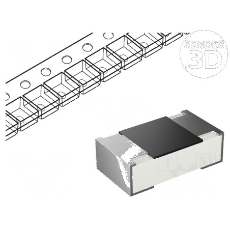 Rezistor SMD 0805 2,2kΩ 0,125W ±0,5% ARG | Electronic-mag.ro | Componente Electronice
