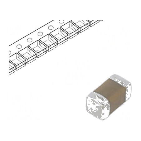 Condensator ceramic MLCC 100nF 50V X7R ±10% SMD 0402 | Electronic-mag.ro | Componente Electronice