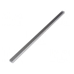 Radiator extrudat cu aripioare naturale 1000mm x 36,8mm | Electronic-mag.ro | Componente Electronice