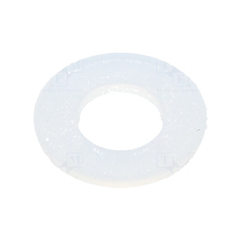 Şaibă rotundă M4 D9mm h0,8mm poliamidă DIN 125A | Electronic-mag.ro | Componente Electronice