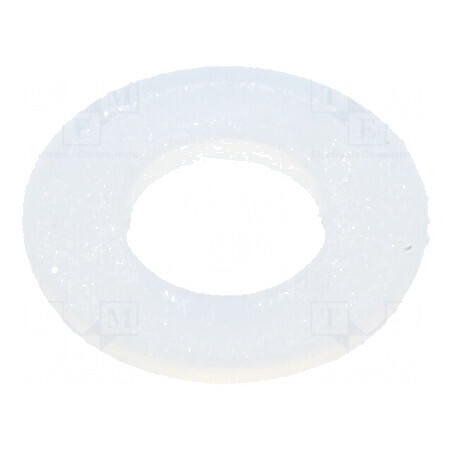 Şaibă rotundă M4 D9mm h0,8mm poliamidă DIN 125A | Electronic-mag.ro | Componente Electronice