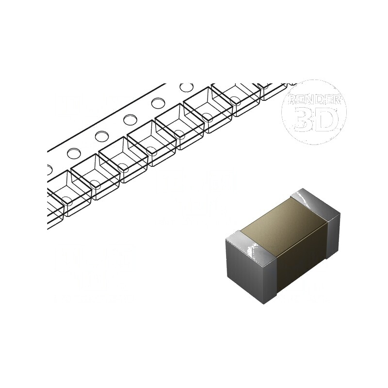 Condensator ceramic 100nF 25V X5R ±10% SMD 0201 | Electronic-mag.ro | Componente Electronice