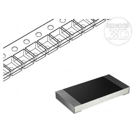 Rezistor SMD 0402 60,4kΩ 100mW ±1% -55÷155°C | Electronic-mag.ro | Componente Electronice