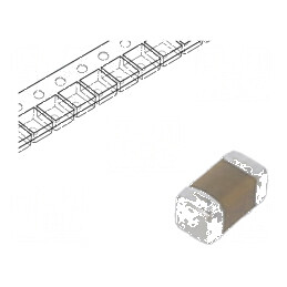 Condensator ceramic MLCC 220nF 10V X5R ±10% SMD 0402 | Electronic-mag.ro | Componente Electronice
