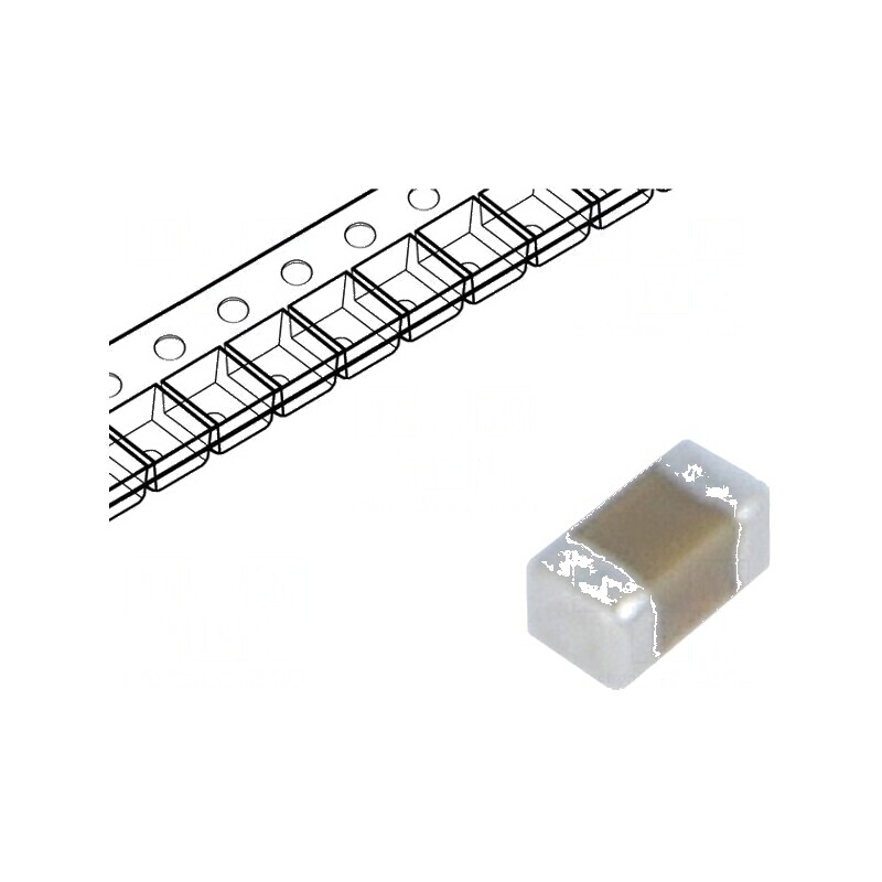 Condensator ceramic MLCC 100nF 25V X7R ±10% SMD 0402 | Electronic-mag.ro | Componente Electronice