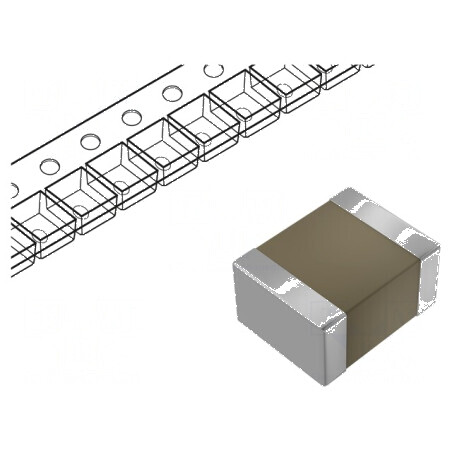 Condensator ceramic MLCC 470pF 50V C0G ±5% SMD 0402 | Electronic-mag.ro | Componente Electronice