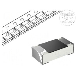 Rezistor SMD 0603 220Ω 0,1W ±1% CQ -55÷155°C | Electronic-mag.ro | Componente Electronice