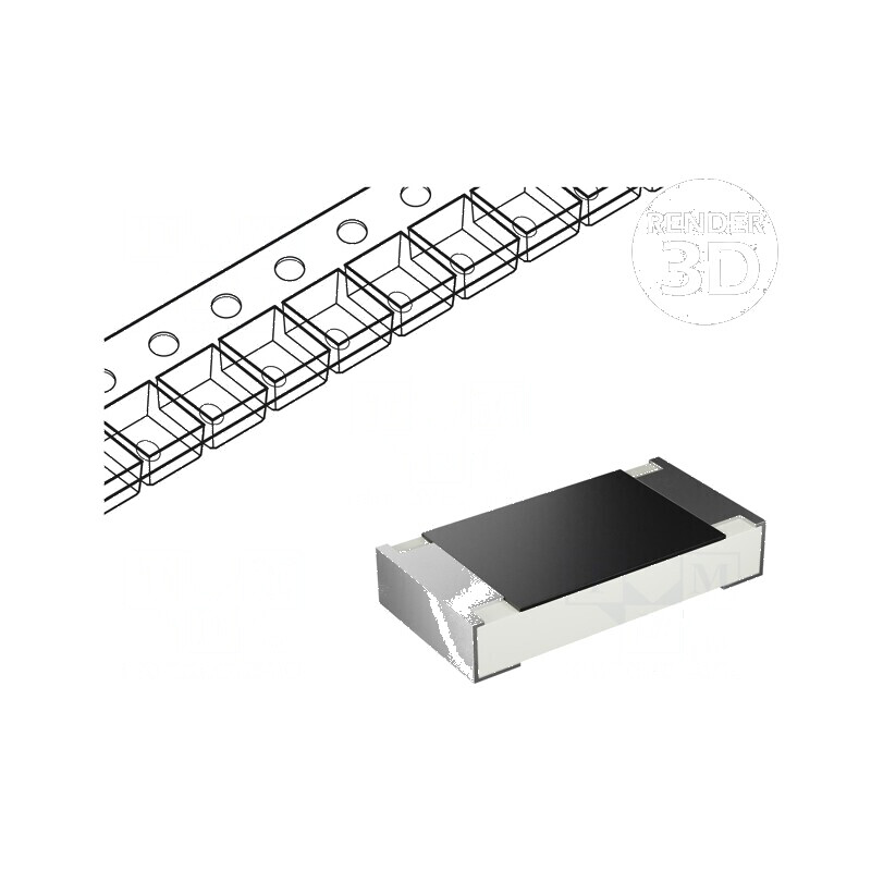 Rezistor thick film 1206 470Ω 250mW ±1% 100ppm/°C | Electronic-mag.ro | Componente Electronice Rezistor thick film 1206 470Ω 250mW ±1% 100ppm/°C | Electronic-mag.ro | Componente Electronice