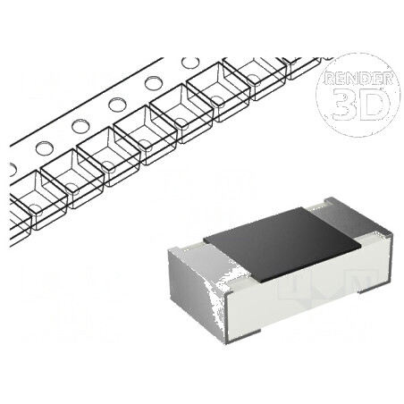 Rezistor SMD 0603 22kΩ 0,1W ±0,5% -55÷155°C | Electronic-mag.ro | Componente Electronice