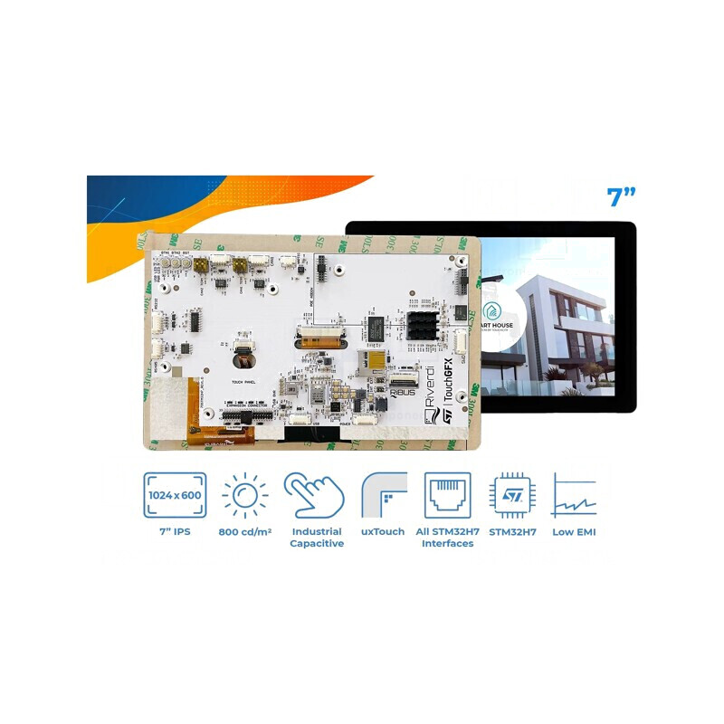 Afișaj TFT 7" 1024x600 LED | Electronic-mag.ro | Componente Electronice