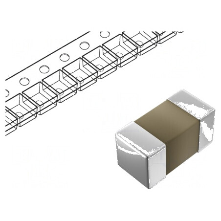 Condensator ceramic MLCC 4,7pF 50V C0G SMD ±0,25pF | Electronic-mag.ro | Componente Electronice