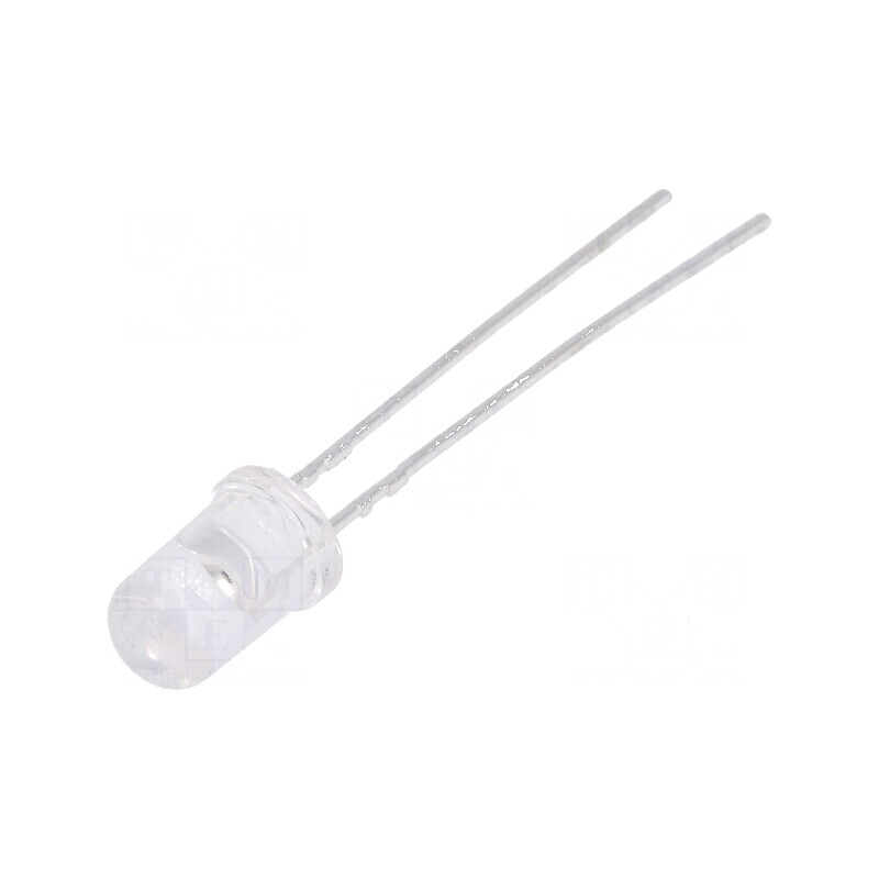 LED 5mm portocalie 680-2500mcd 30° convex | Electronic-mag.ro | Componente Electronice