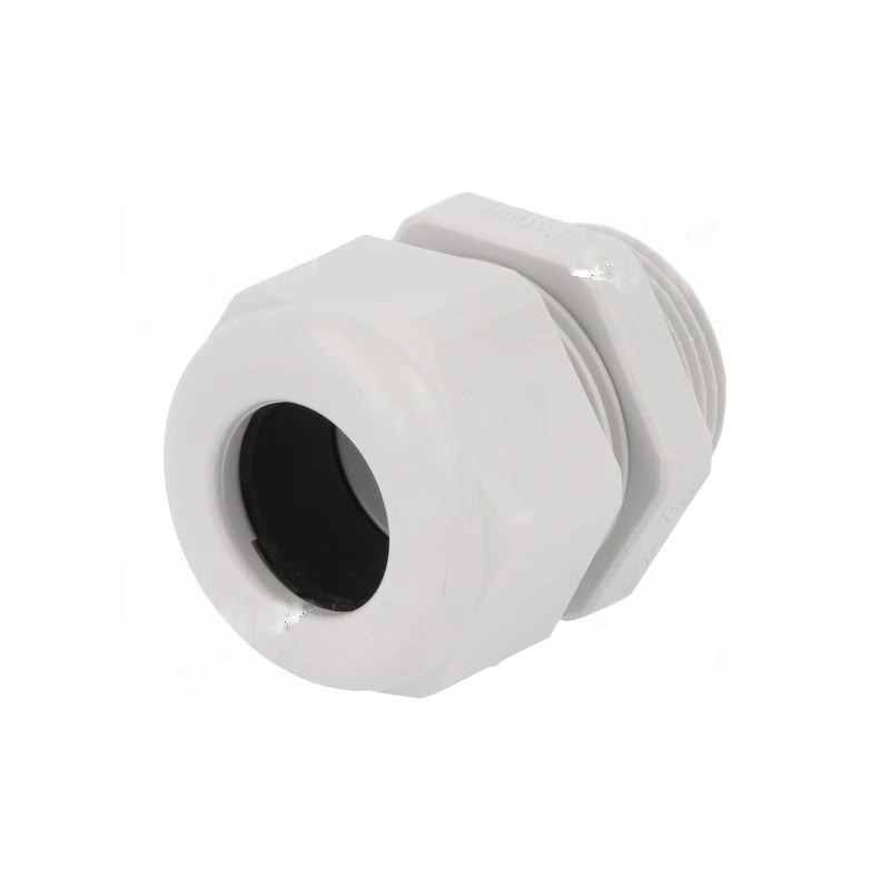 Intrare cablu M25 IP68 13-18mm termoplast gri | Electronic-mag.ro | Componente Electronice