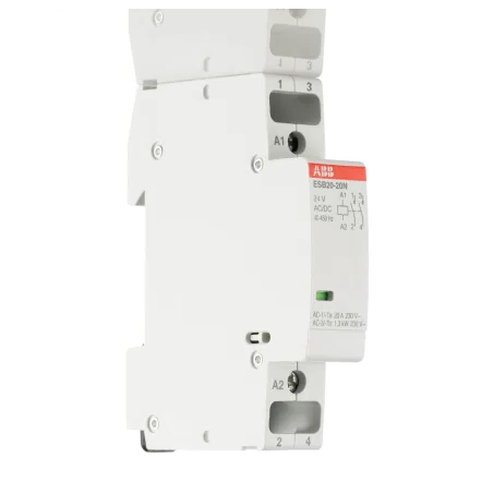Contactor 2-polar 20A 24VAC/DC NO | Electronic-mag.ro | Componente Electronice