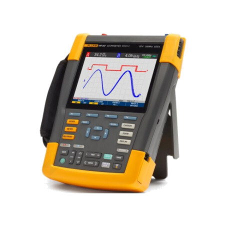 Scopometre; 200MHz; 8bit; color,LCD; Ch: 2; 2,5Gsps; 10kpts/ch; IP51