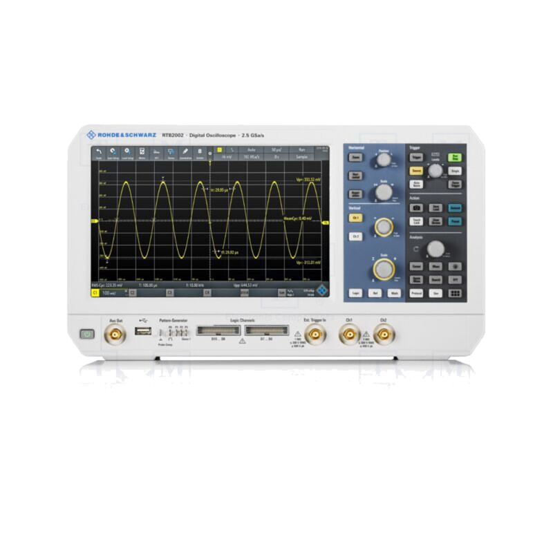 Osciloscop: digital; Ch: 2; 300MHz; 1,25Gsps,2,5Gsps interleaved