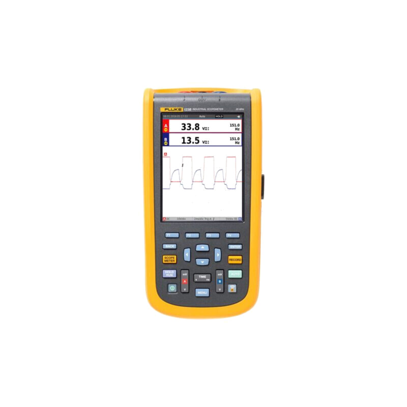 Scopometre; 20MHz; color,LCD TFT 5,7"; Ch: 2; 40Msps; 20n÷60s/div