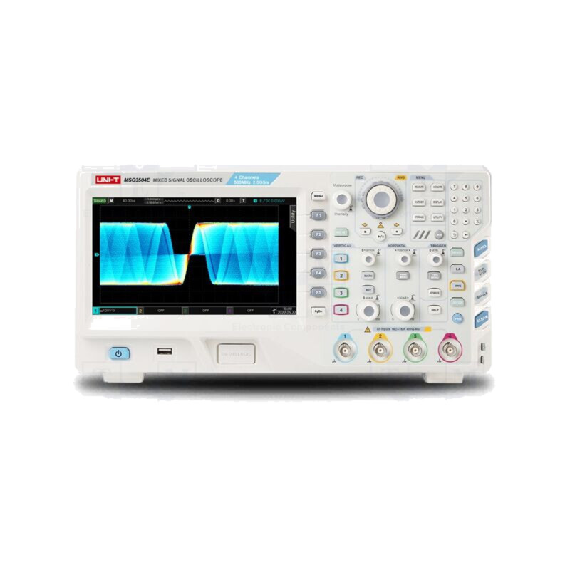 Osciloscop: digital; Ch: 4; 350MHz; 2,5Gsps; 250Mpts; LCD TFT 8"