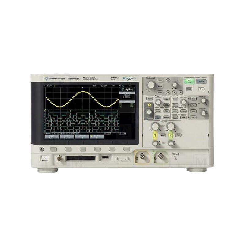Osciloscop: digital; Ch: 2; 100MHz; 2Gsps; 100kpts/ch; 5n÷50s/div