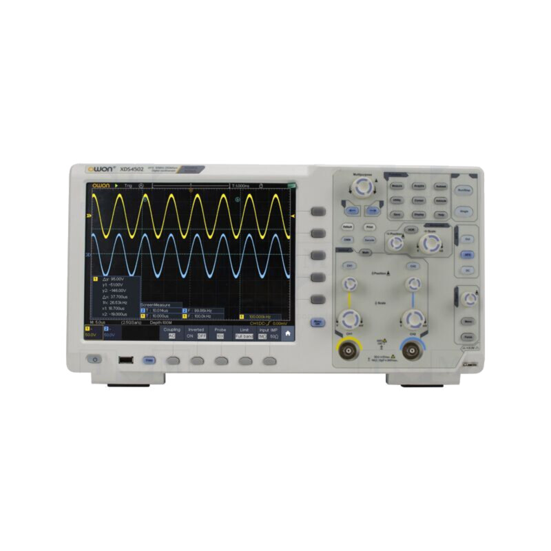Osciloscop: digital; Ch: 2; 500MHz; 5Gsps; 400Mpts; LCD TFT 10,4"