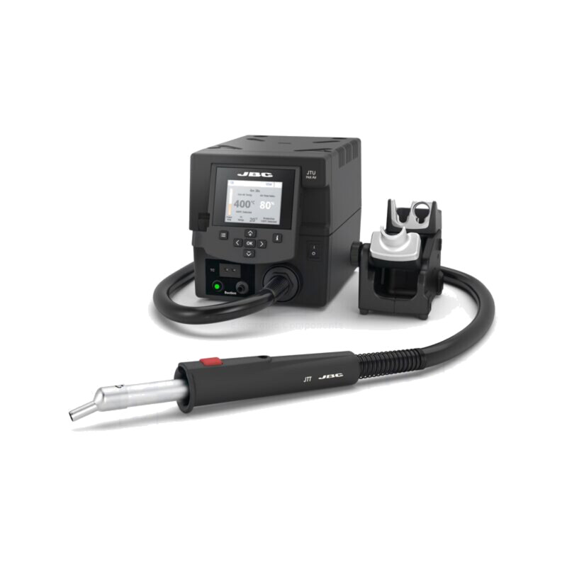 Staţie cu aer cald; digitală,din butoane; 700W; 150÷450°C; ESD