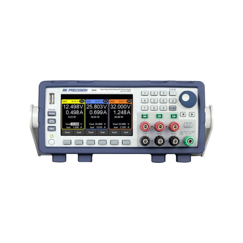 Alimentator: de laborator programabil; Ch: 3; 0÷60VDC; 0÷4A; 0÷4A