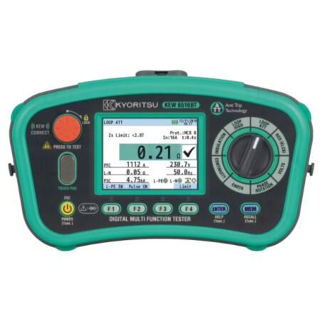 Aparat de măsură: pentru instalaţii electrice; color,LCD; IP40
