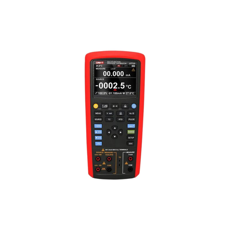 Aparat de măsură: calibrator; buclă,termocuplă; 0÷24mA; Ilum: da