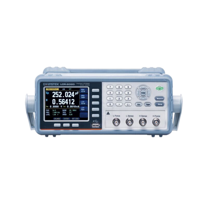 Punte RLC; LCD 3,5"; 1E-05÷99,999MΩ; 1E-05pF÷9999,99mF; LCR-6000