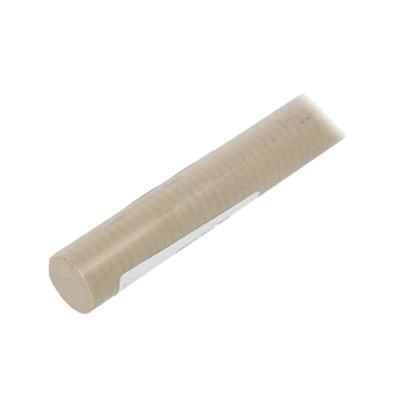Tijă; Ø: 110mm; L: 500mm; naturală; extrudate; manşon; max.250°C Tijă; Ø: 110mm; L: 500mm; naturală; extrudate; manşon; max.250°C