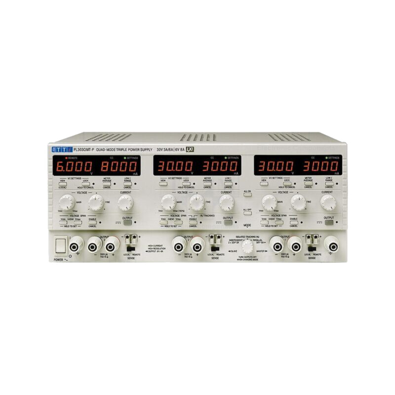 Alimentator: de laborator programabil; Ch: 3; 0÷30VDC; 0÷3A; 0÷3A