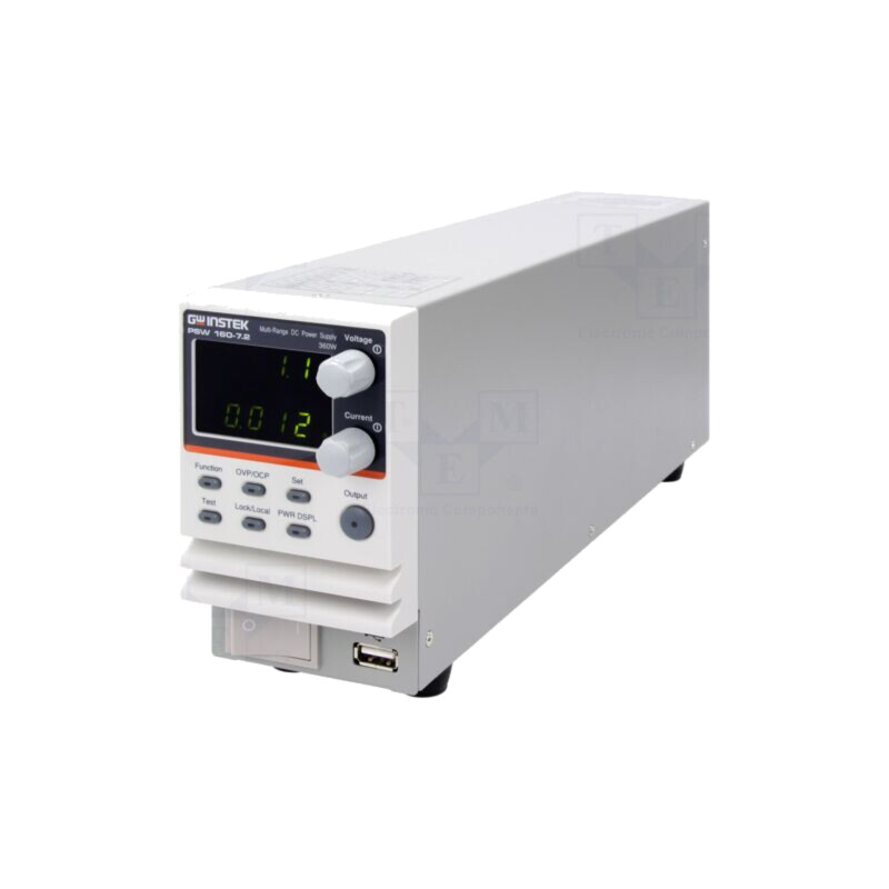 Alimentator: de laborator programabil; Ch: 1; 0÷160VDC; 7,2A; 360W