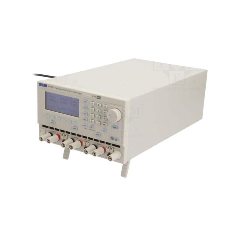 Alimentator: de laborator programabil; Ch: 3; 0÷60VDC; 0÷20A; 0÷3A