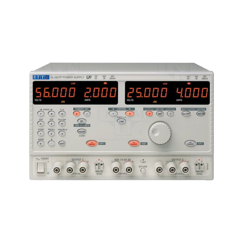 Alimentator: de laborator programabil; Ch: 3; 0÷56VDC; 0÷4A; 0÷4A