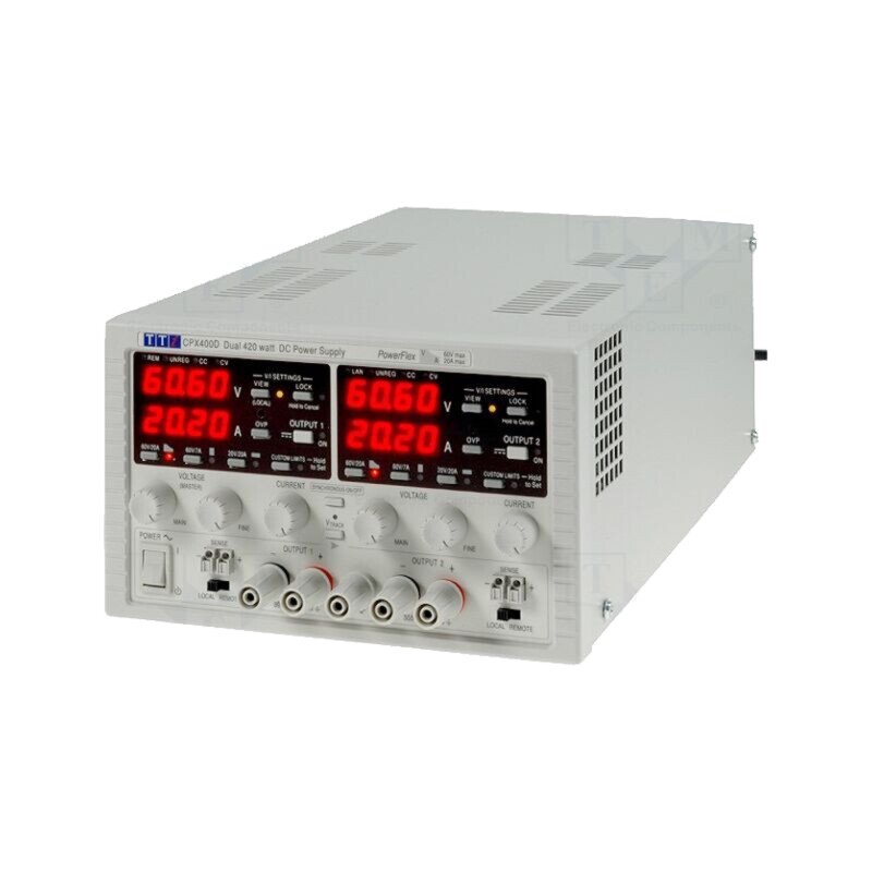 Alimentator: de laborator; pulsatoriu,multicanal; 0÷60VDC; 0÷20A