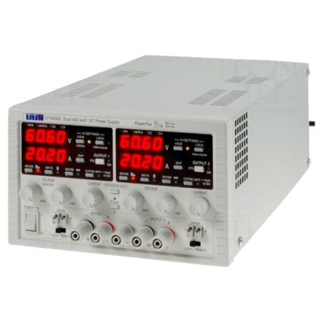 Alimentator: de laborator; pulsatoriu,multicanal; 0÷60VDC; 0÷20A