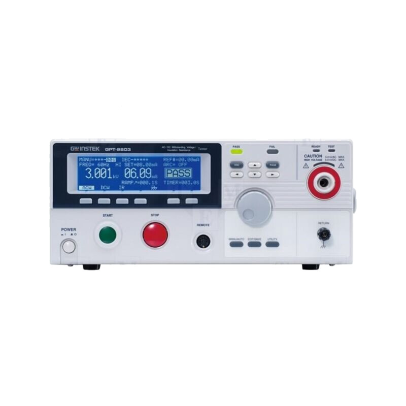 Tester de siguranţă; Utest: 0,1÷5kVAC,0,1÷6kVDC; True RMS AC