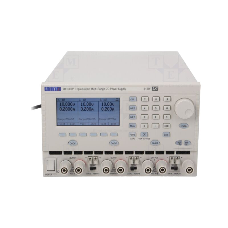 Alimentator: de laborator programabil; Ch: 3; 0÷35VDC; 0÷6A; 0÷3A