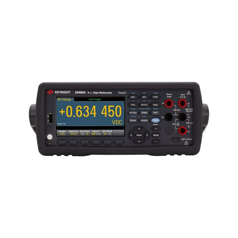 Multimetru de masă; LCD TFT 4,3"; 6,5 cifre; 480x272; 3÷300kHz