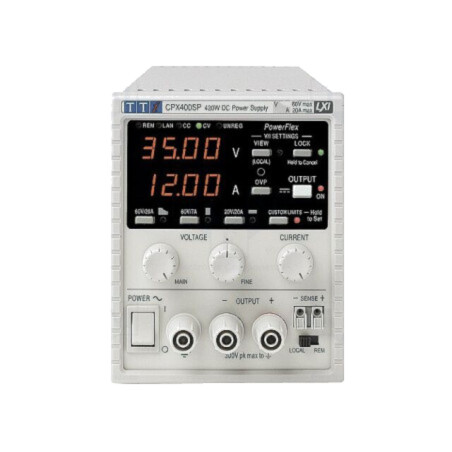 Alimentator: de laborator programabil; Ch: 1; 0÷60VDC; 0÷20A; 10mV